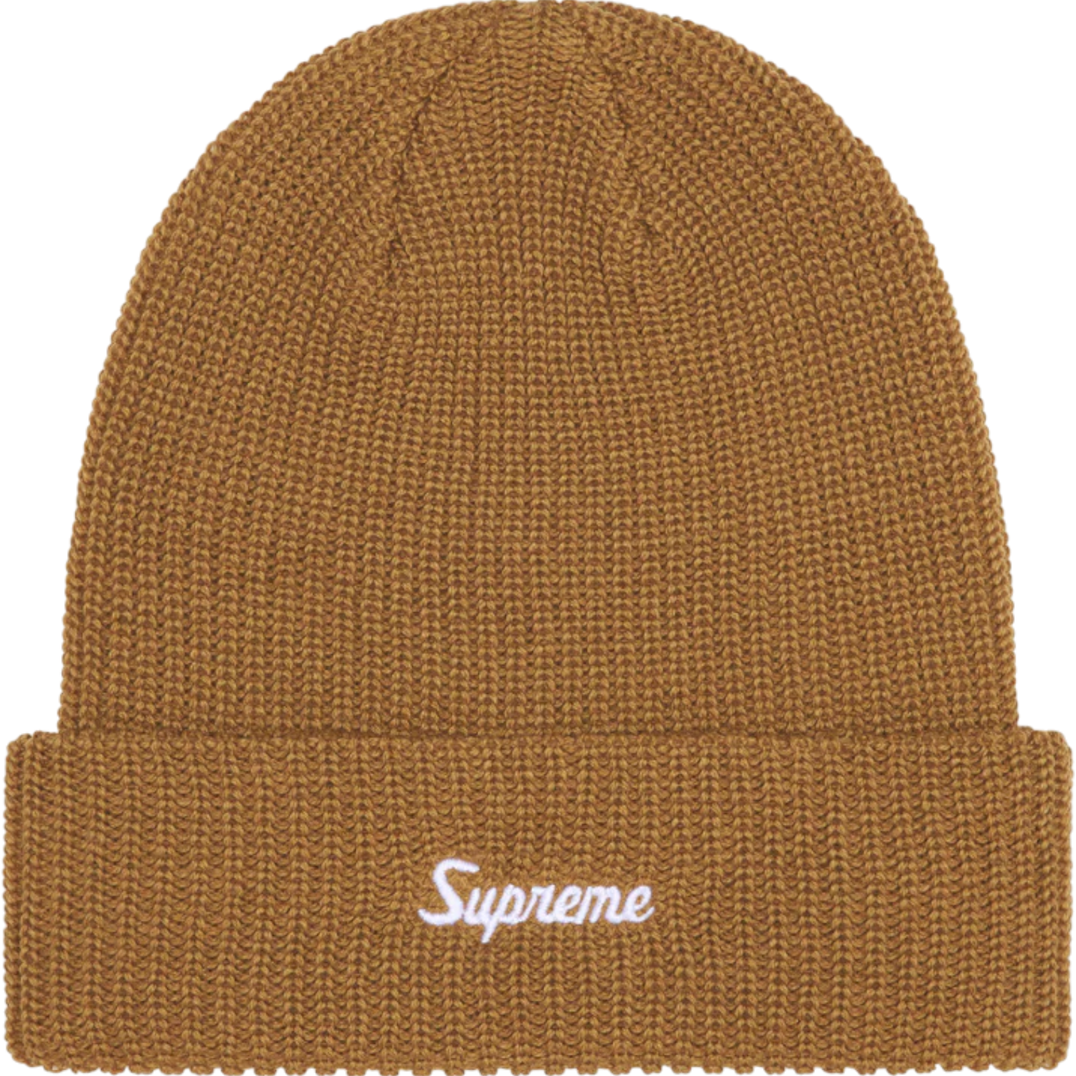 Supreme Loose Gauge Beanie / Tan