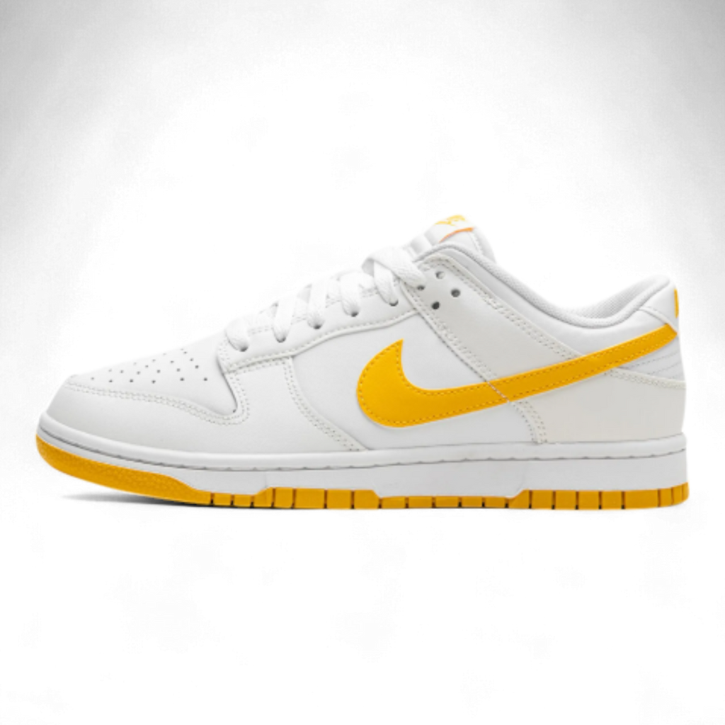 Nike Dunk Low White University Gold