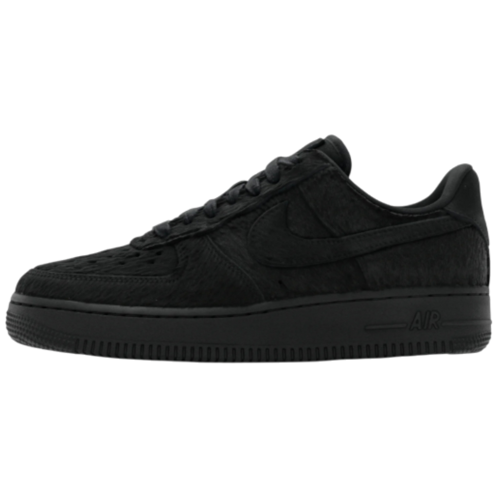Nike Air Force 1 Low '07 Triple Black Pony Hair