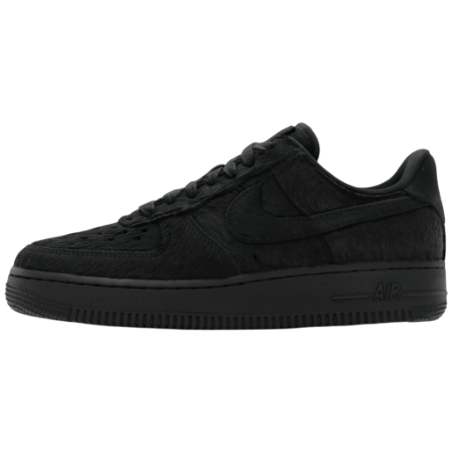 Nike Air Force 1 Low '07 Triple Black Pony Hair
