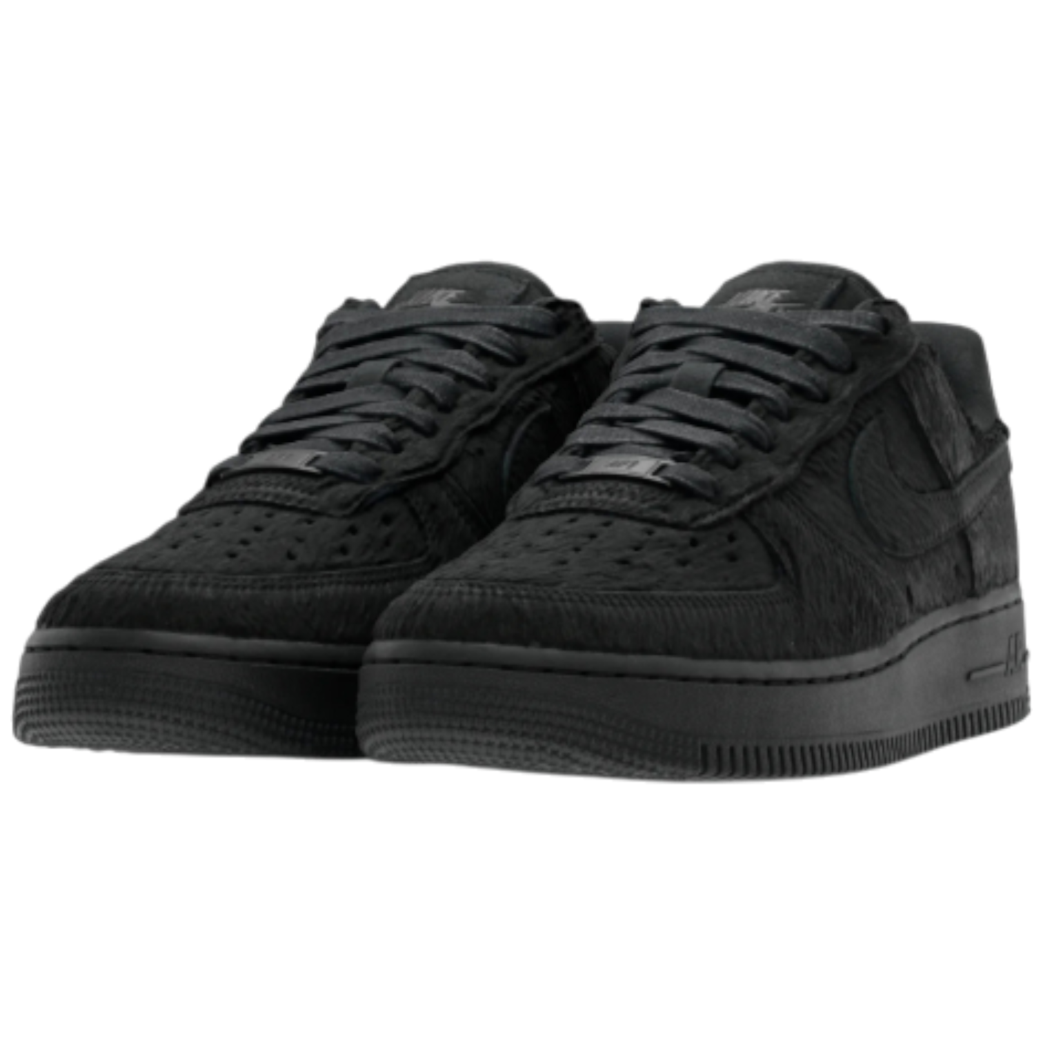 Nike Air Force 1 Low '07 Triple Black Pony Hair