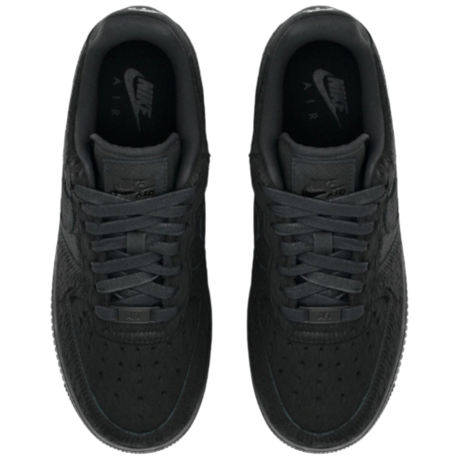 Nike Air Force 1 Low '07 Triple Black Pony Hair