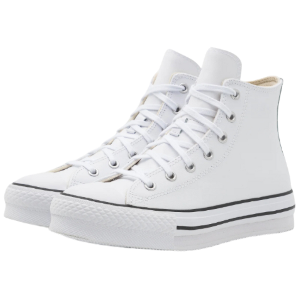 Converse Chuck Taylor All Star Eva Lift Hi Leather white Natural Ivory