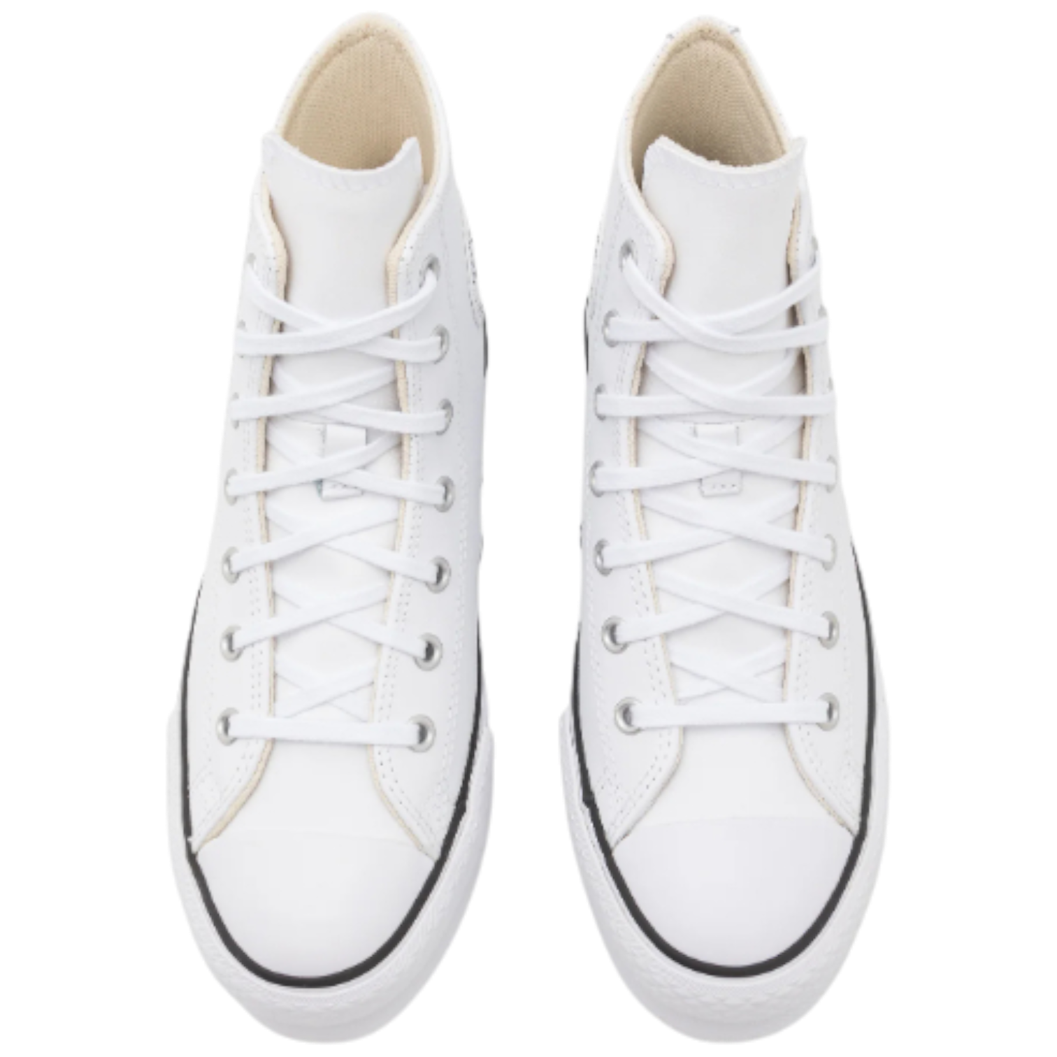 Converse Chuck Taylor All Star Eva Lift Hi Leather white Natural Ivory
