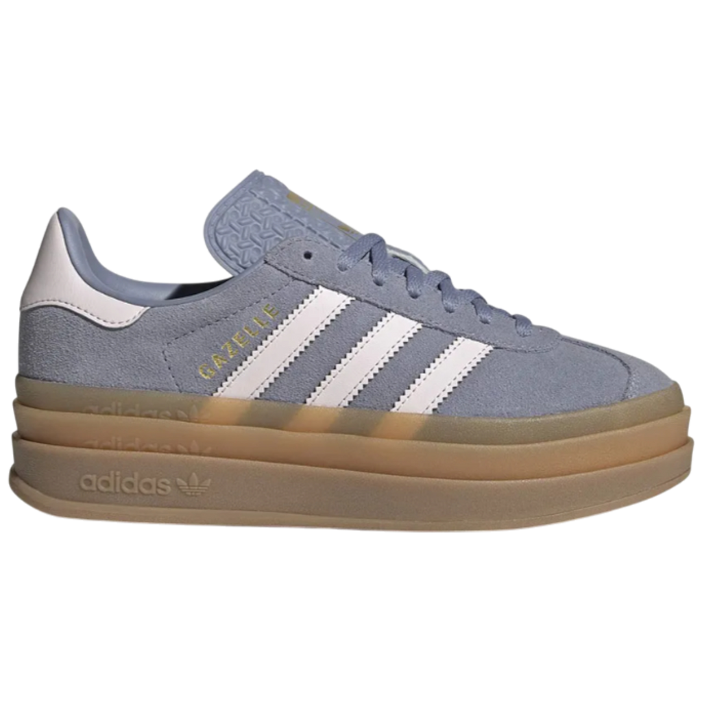 adidas Gazelle Bold Silver Violet Almost Pink Gum