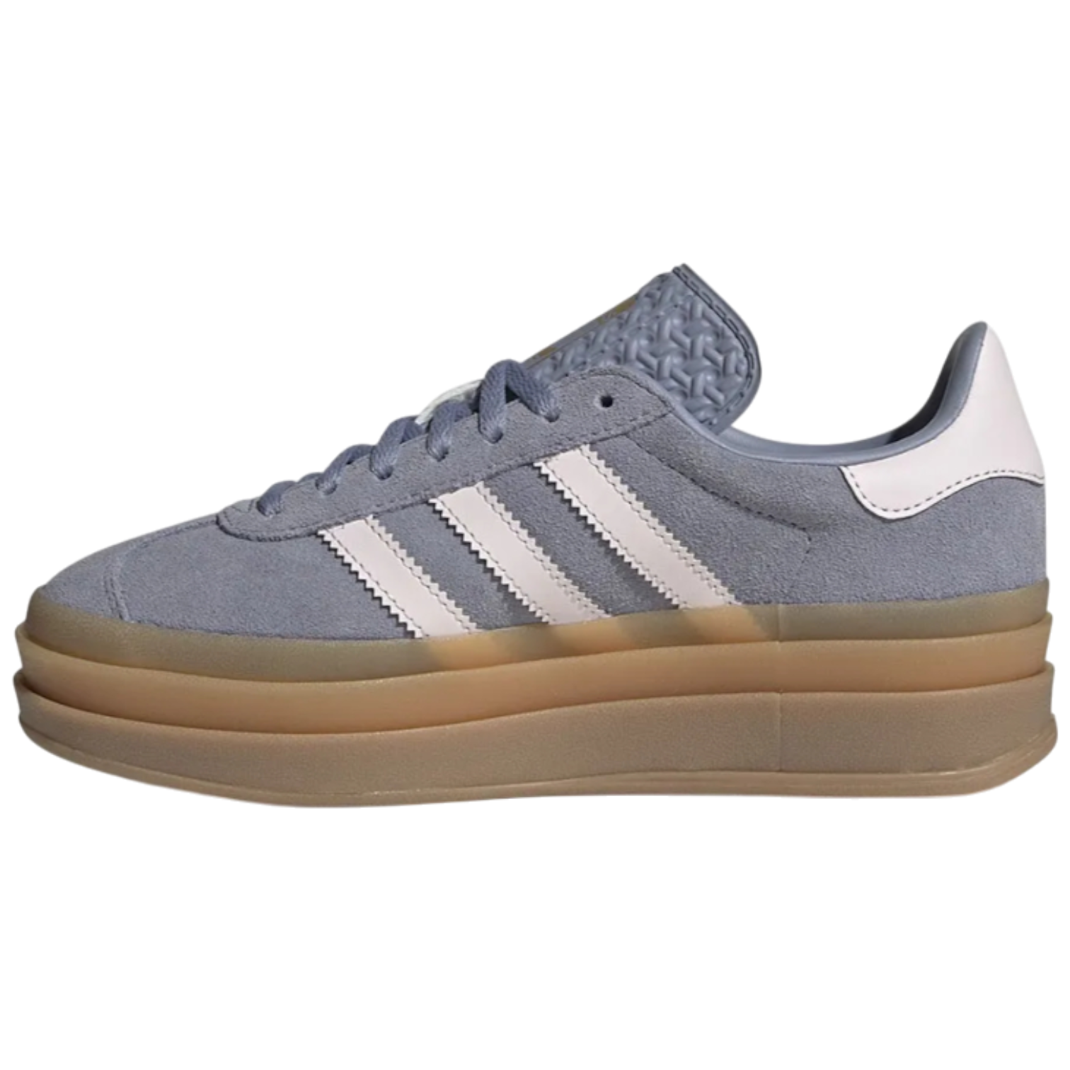 adidas Gazelle Bold Silver Violet Almost Pink Gum