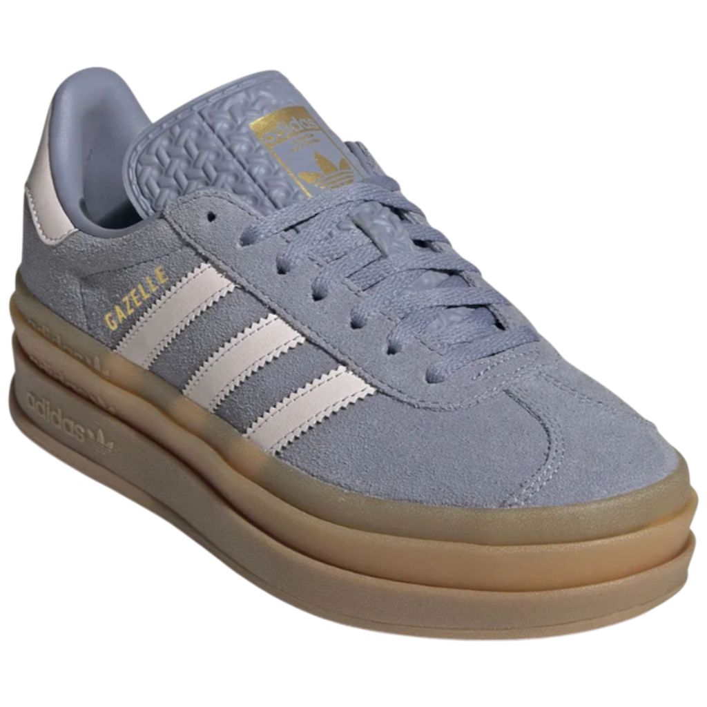 adidas Gazelle Bold Silver Violet Almost Pink Gum