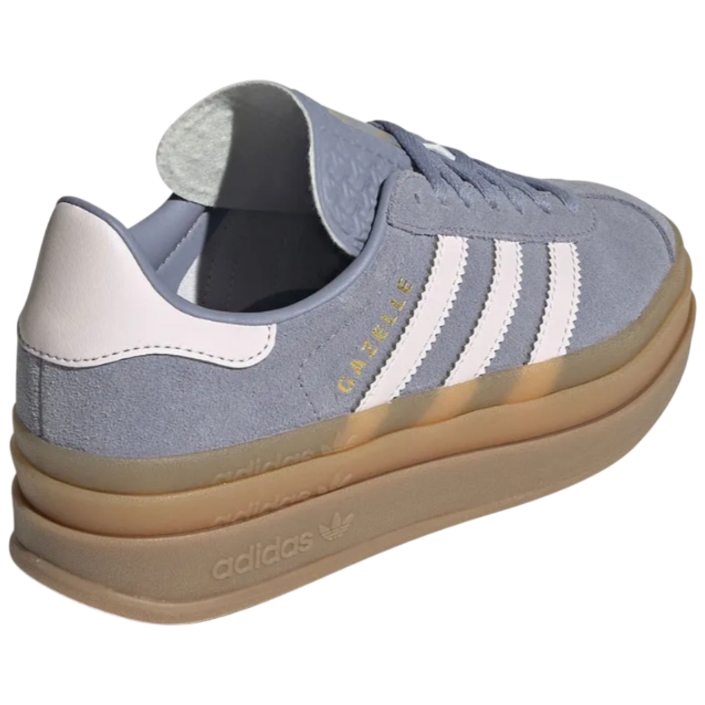 adidas Gazelle Bold Silver Violet Almost Pink Gum