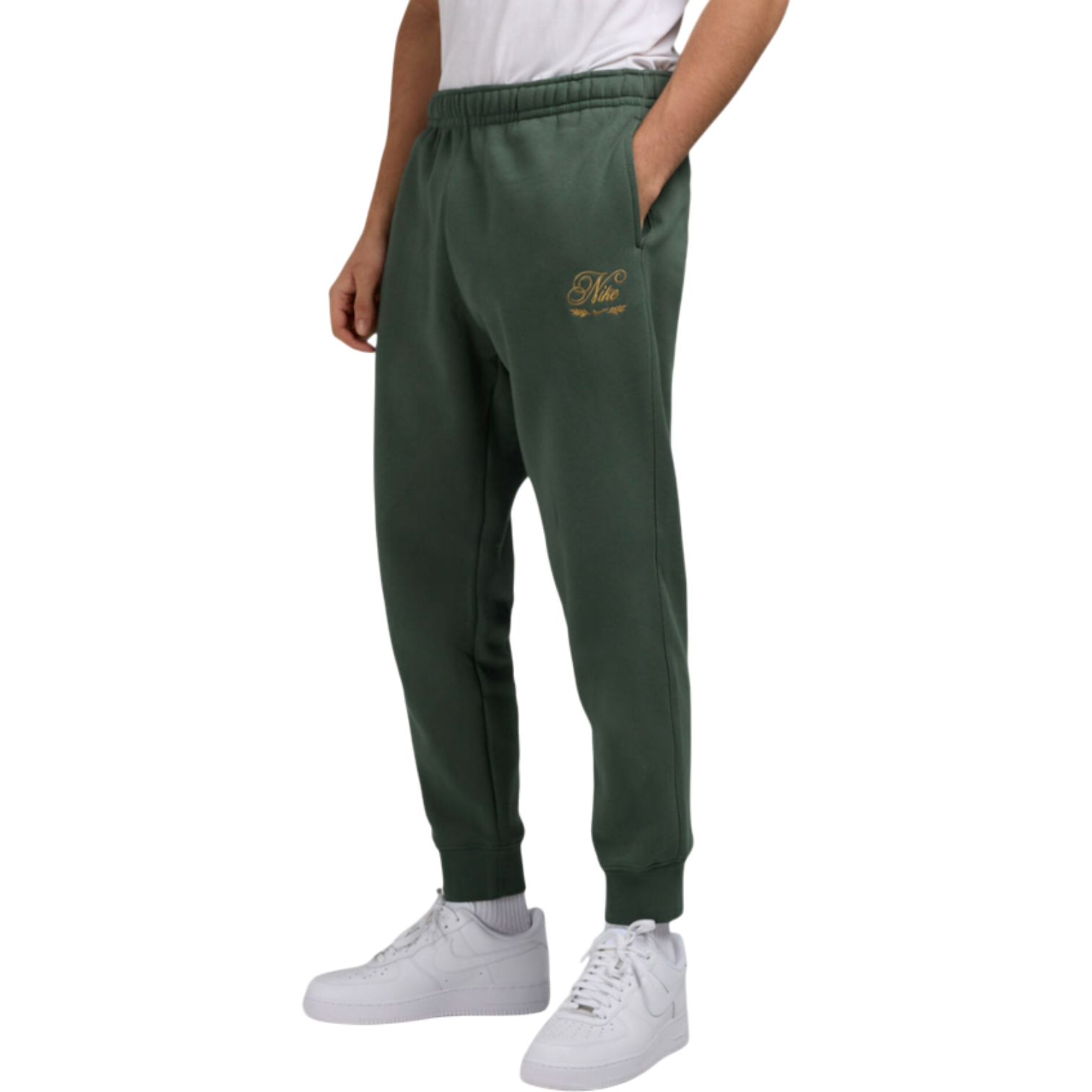 Nike Club Joggers Vintage Green