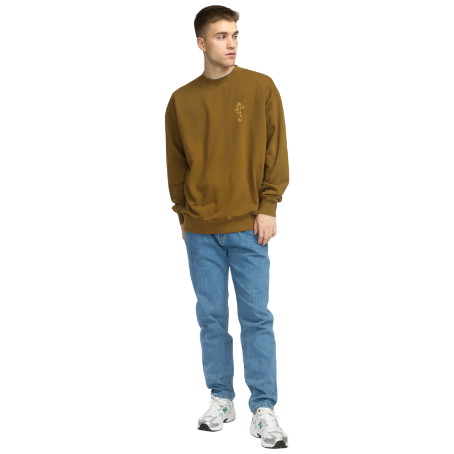 Sudadera Revolution Printed Dustbrown