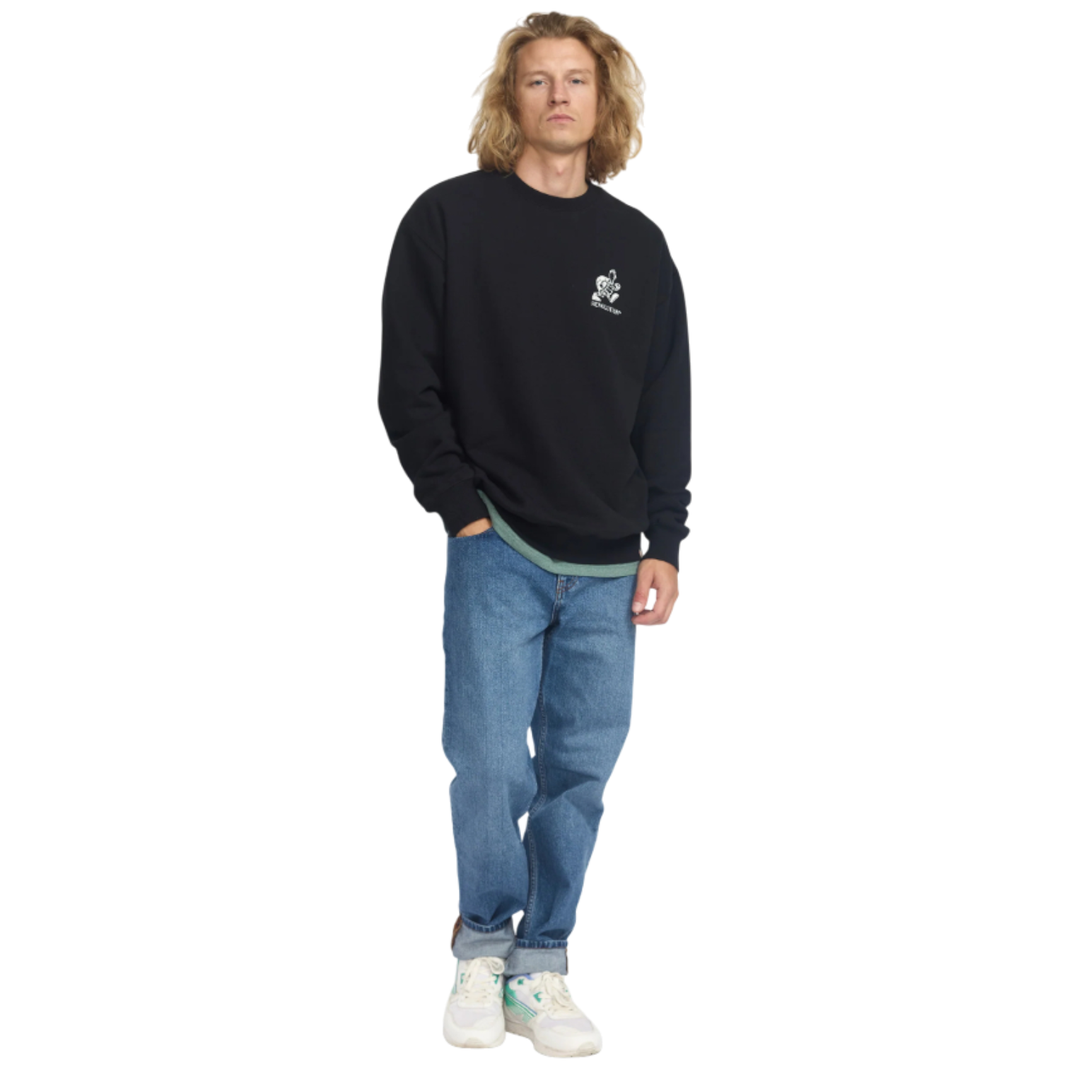 Sudadera Revolution Printed  Black