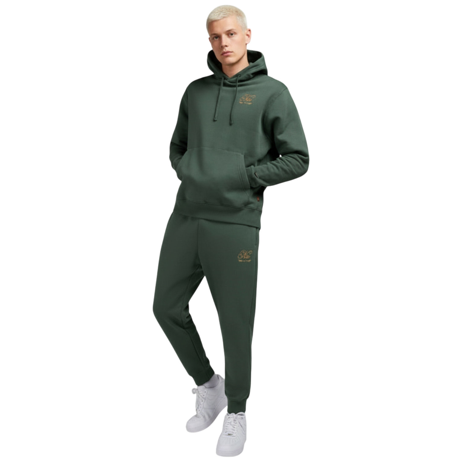 Nike Club Joggers Vintage Green