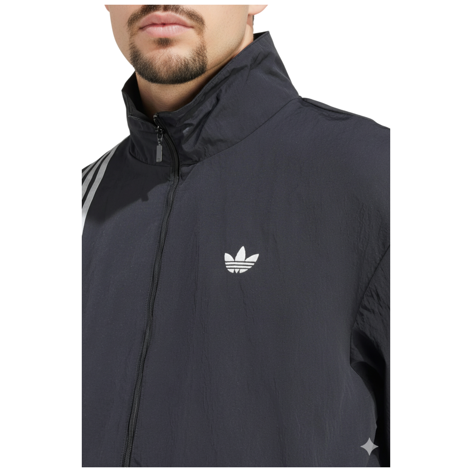 Chaqueta Adidas Firebird bandas frontales tejido técnico