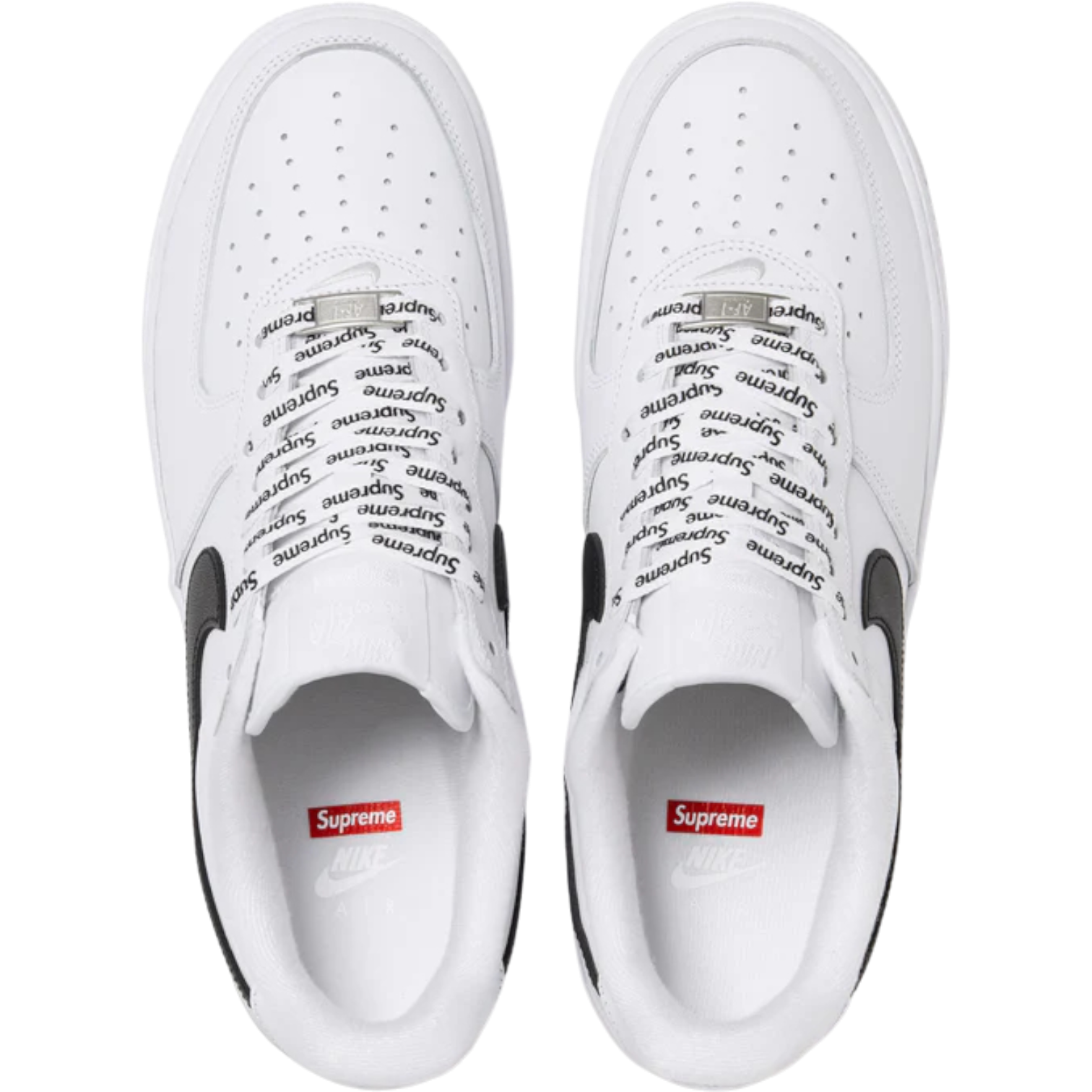 Nike Air Force 1 Low Supreme White Black