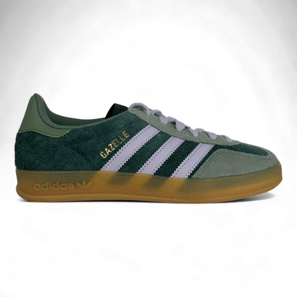 Adidas Gazelle Indoor Mineral Green Silver Grey
