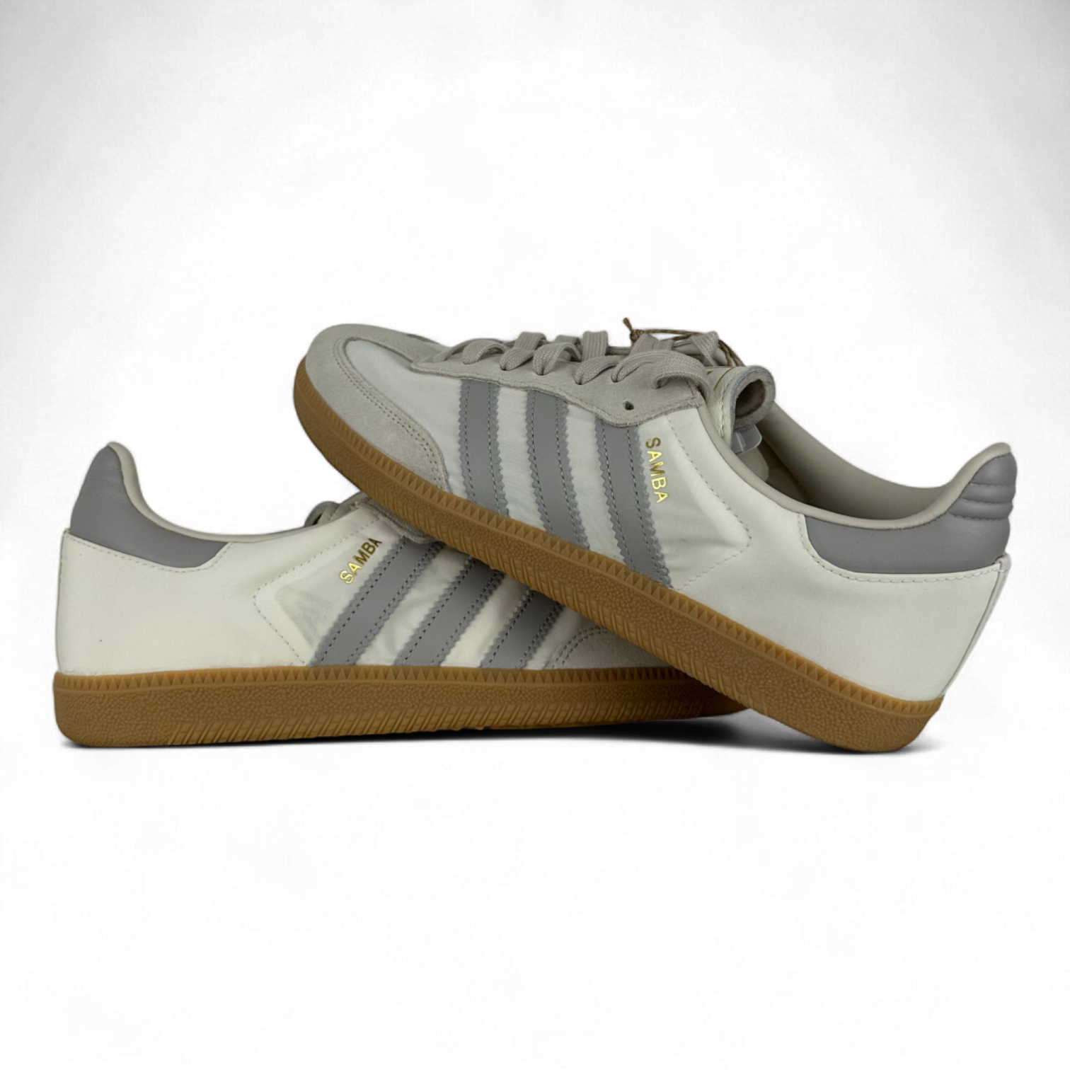 Adidas Samba Og White Off Aluminum