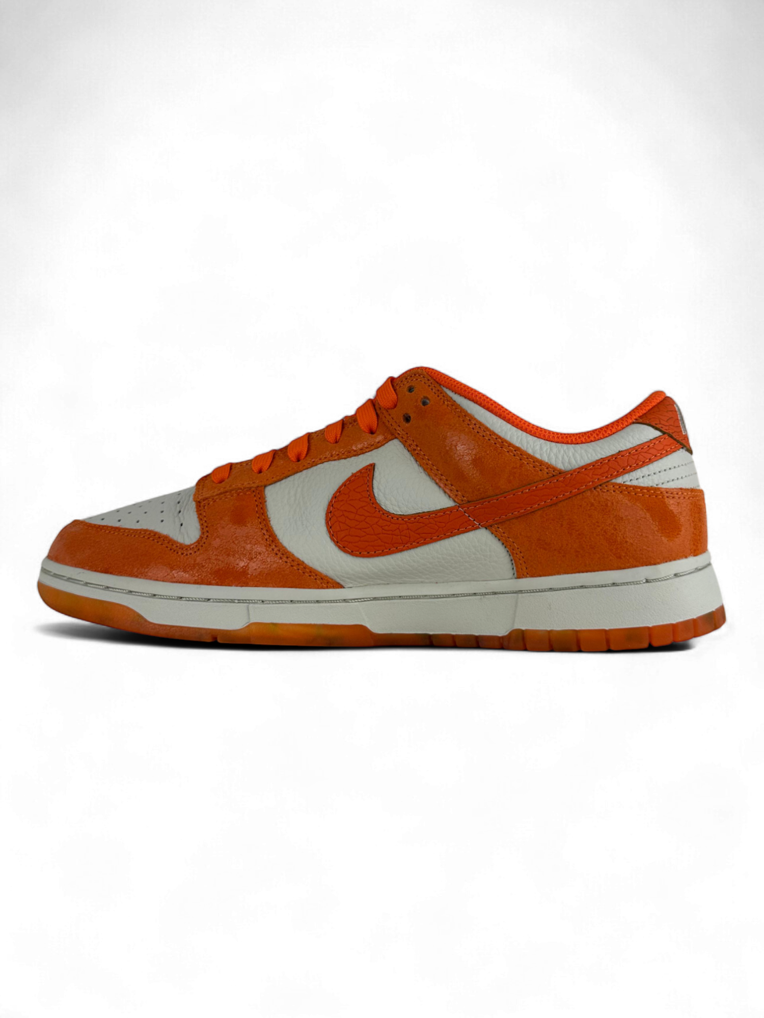 Nike Dunk Low in Cracked Orange