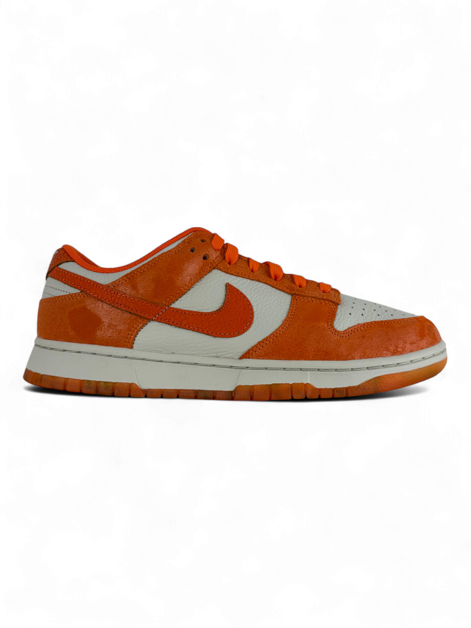 Nike Dunk Low in Cracked Orange