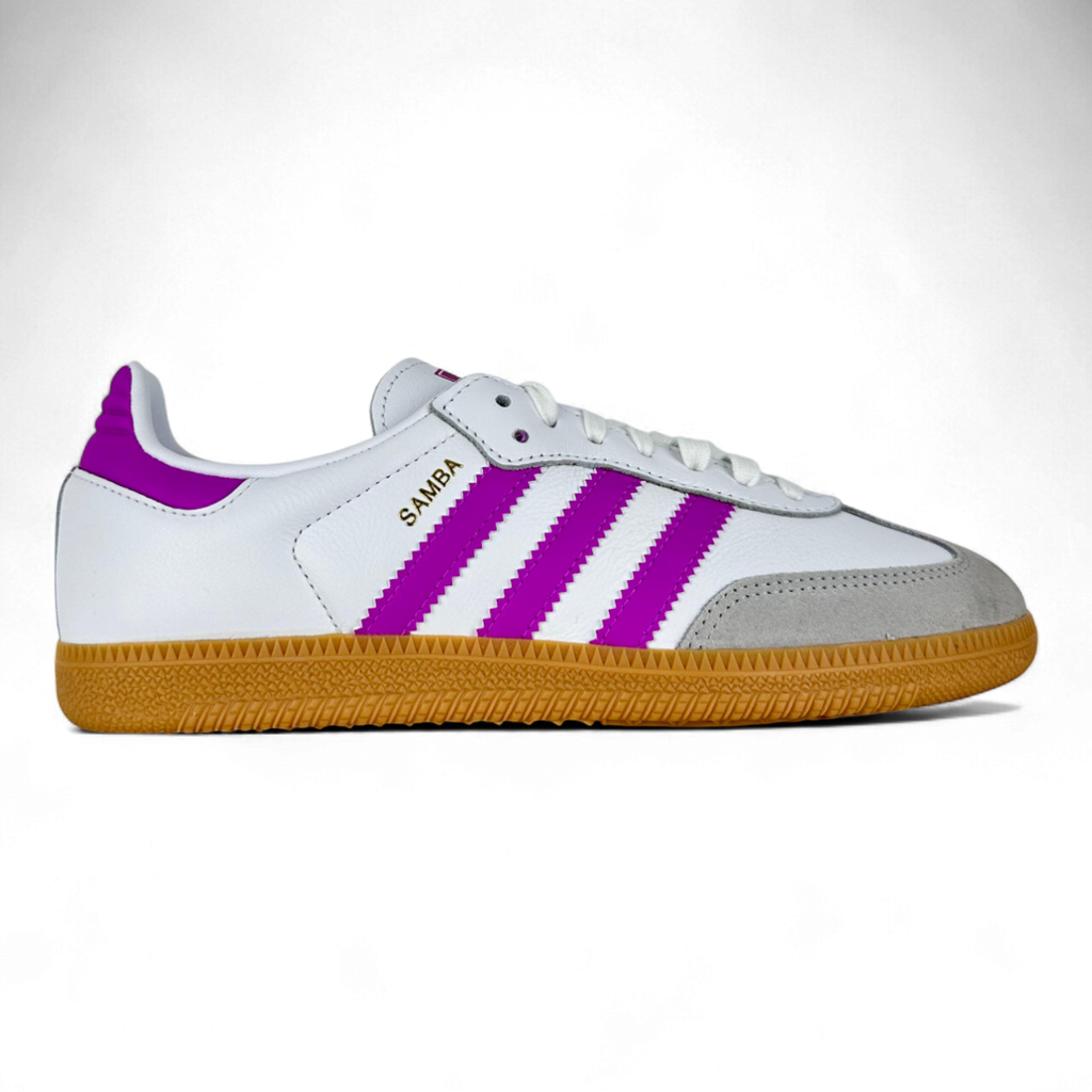 Adidas Samba Og White Violet Shoes