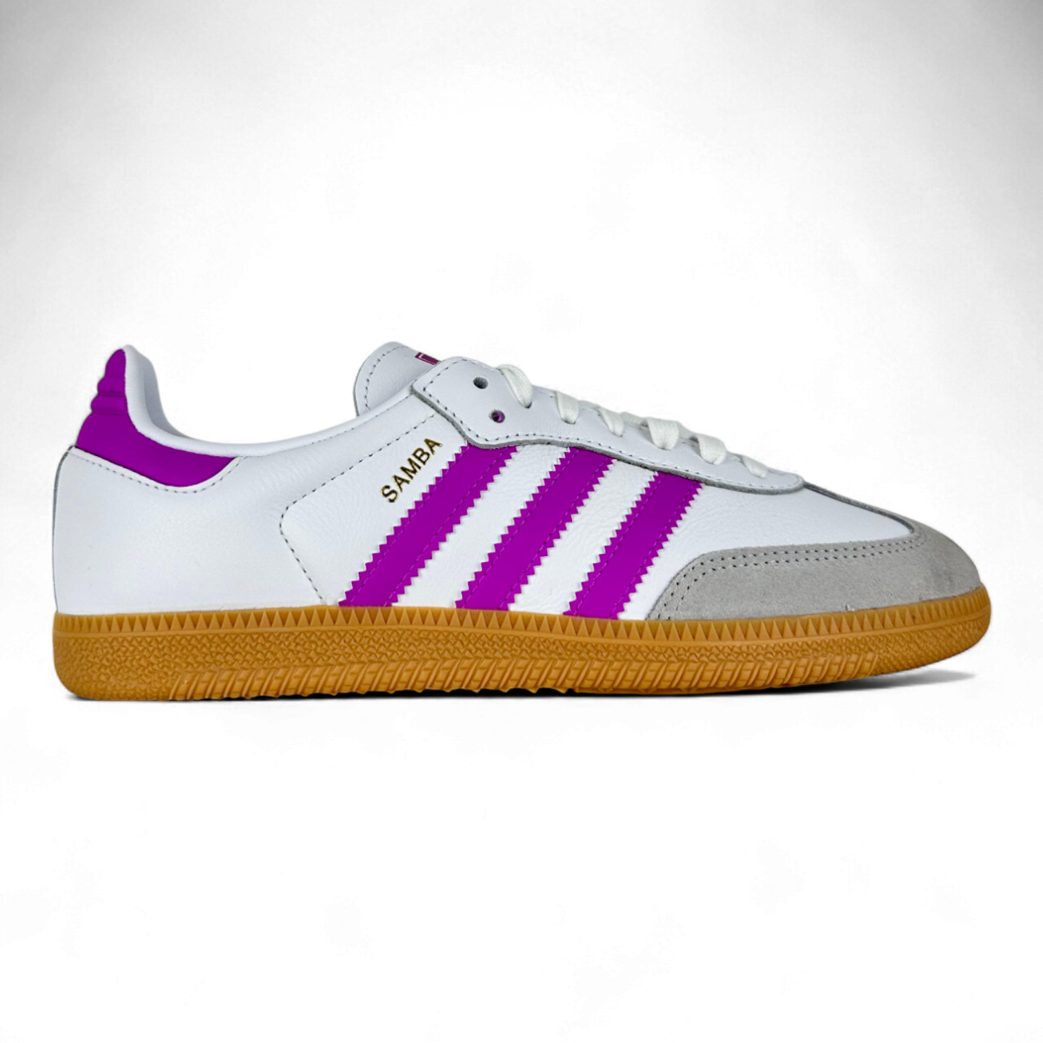 Adidas Samba Og White Violet Shoes