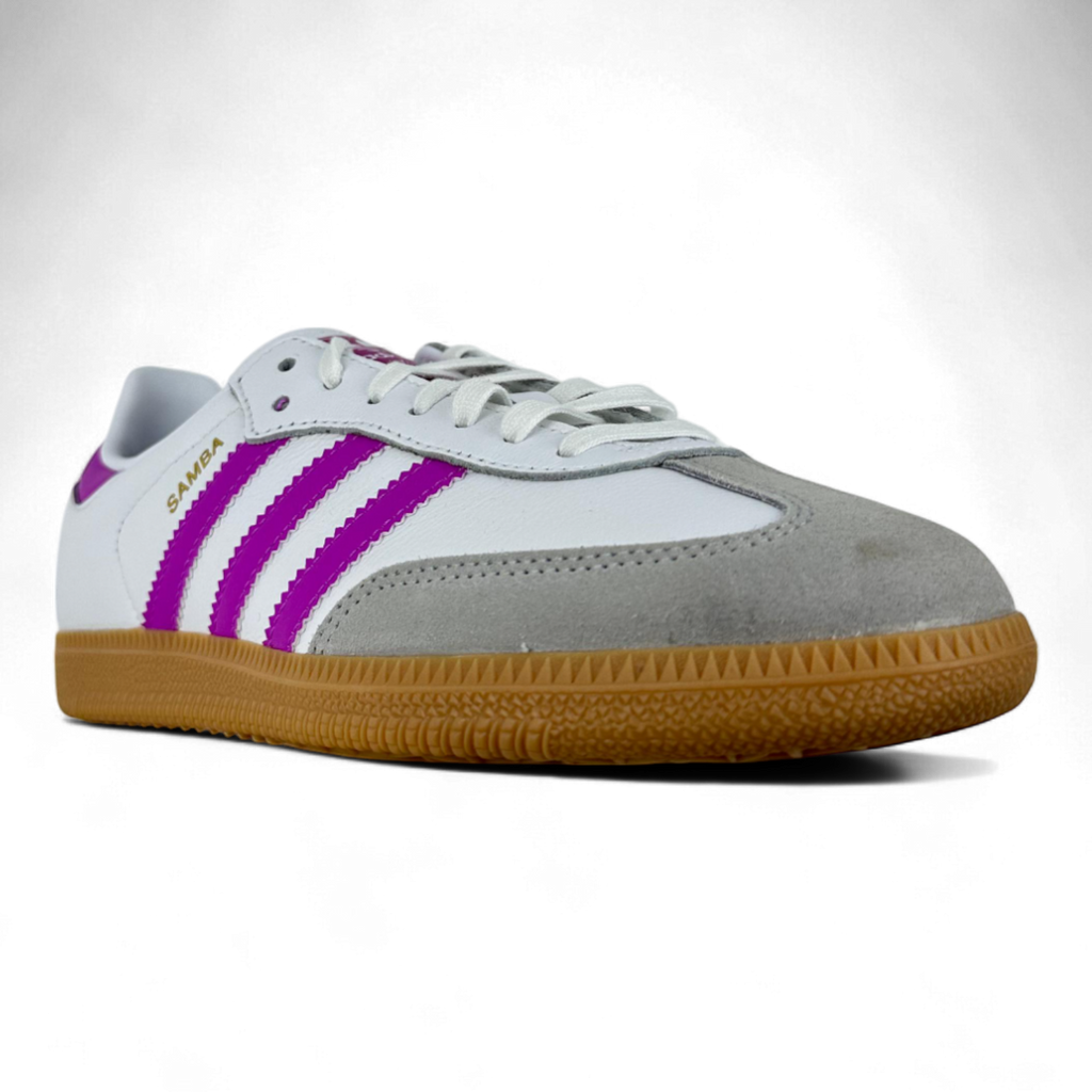 Adidas Samba Og White Violet Shoes