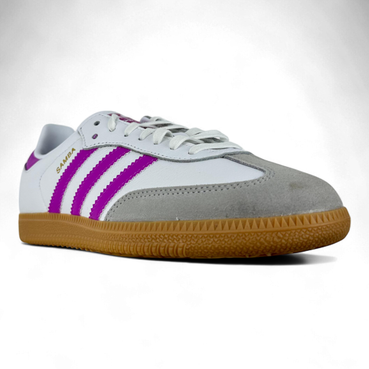 Adidas Samba Og White Violet Shoes