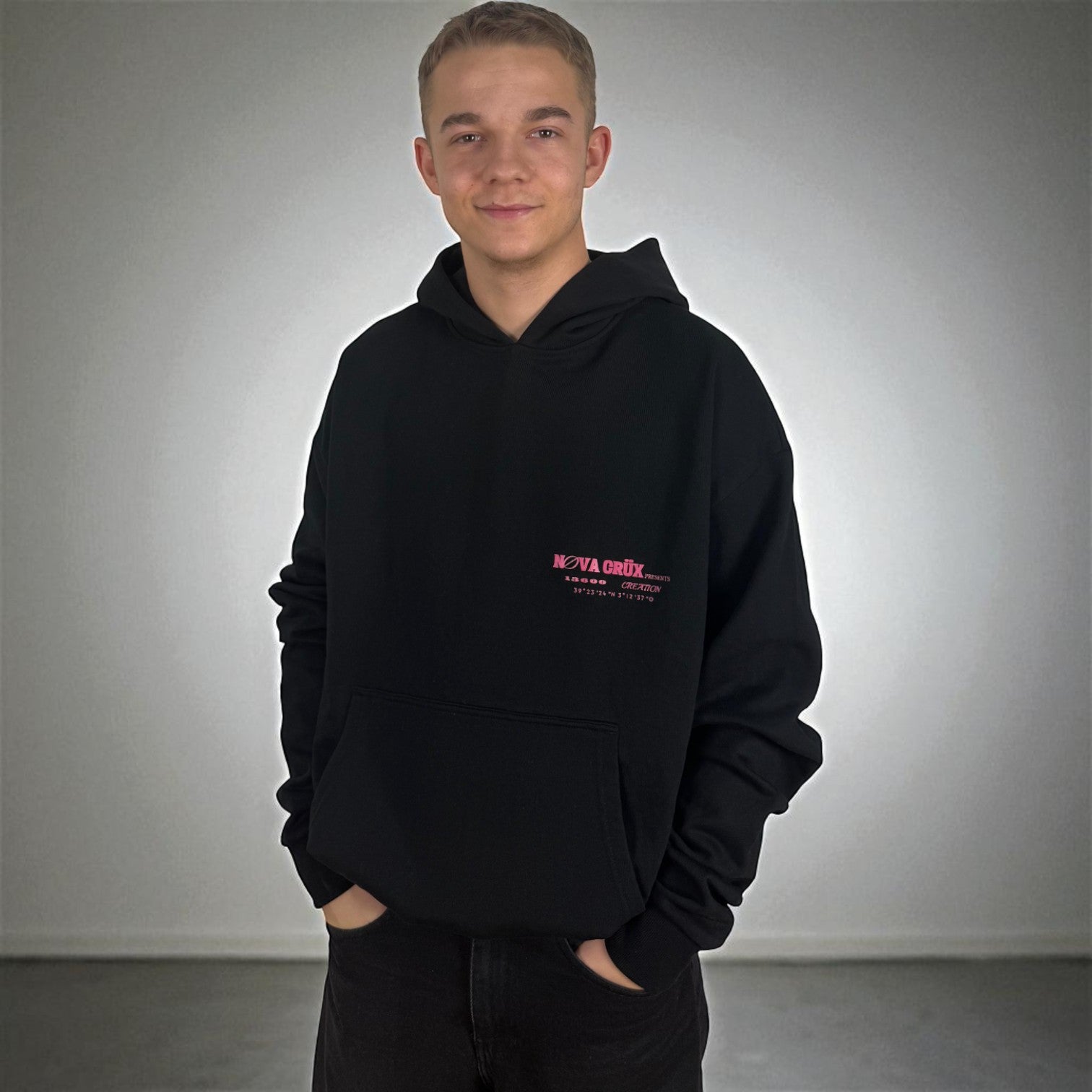 Sudadera 13600 Black NØVA CRÜX