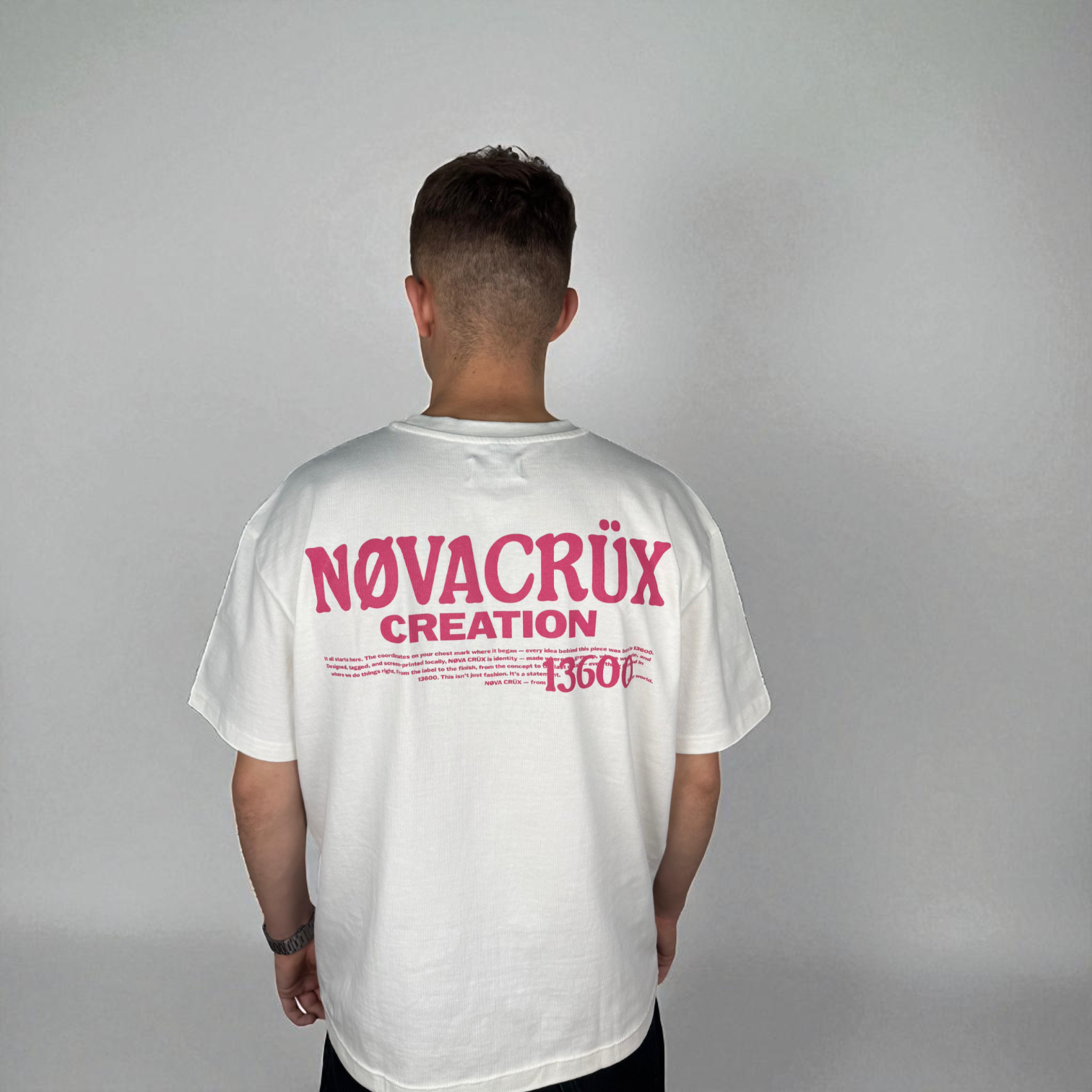 CAMISETA 13600 WHITE NØVA CRÜX