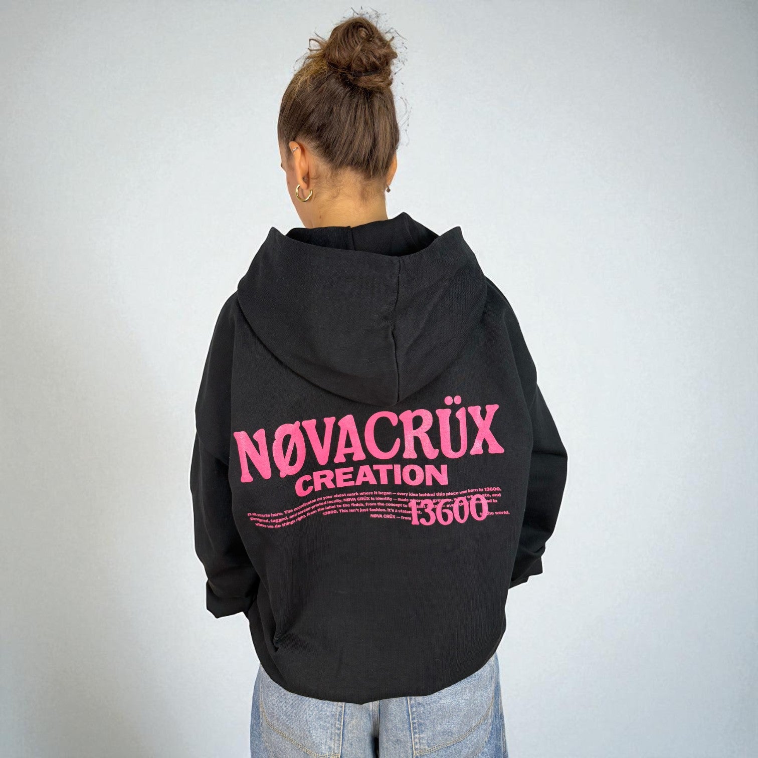 Sudadera 13600 Black NØVA CRÜX