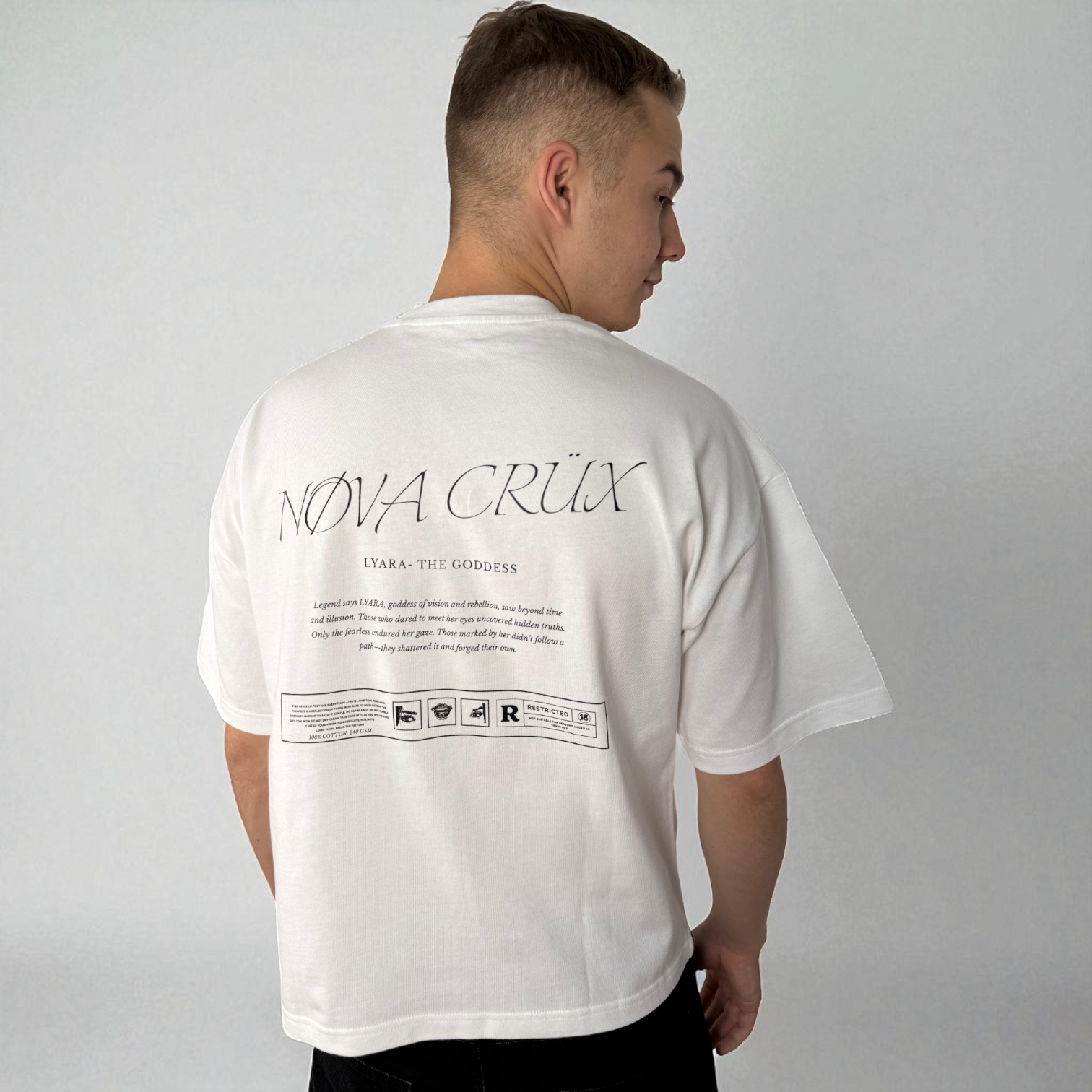 CAMISETA LYARA WHITE NØVA CRÜX