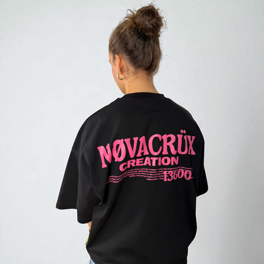 CAMISETA 13600 BLACK NØVA CRÜX
