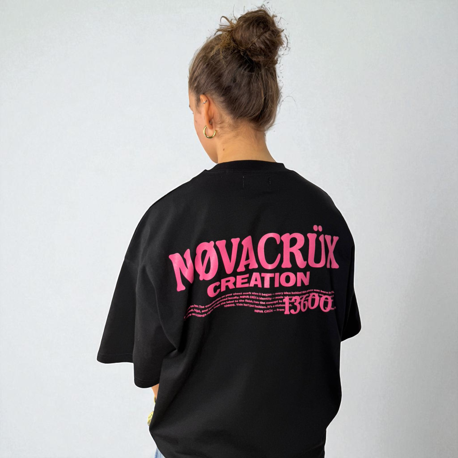 CAMISETA 13600 BLACK NØVA CRÜX