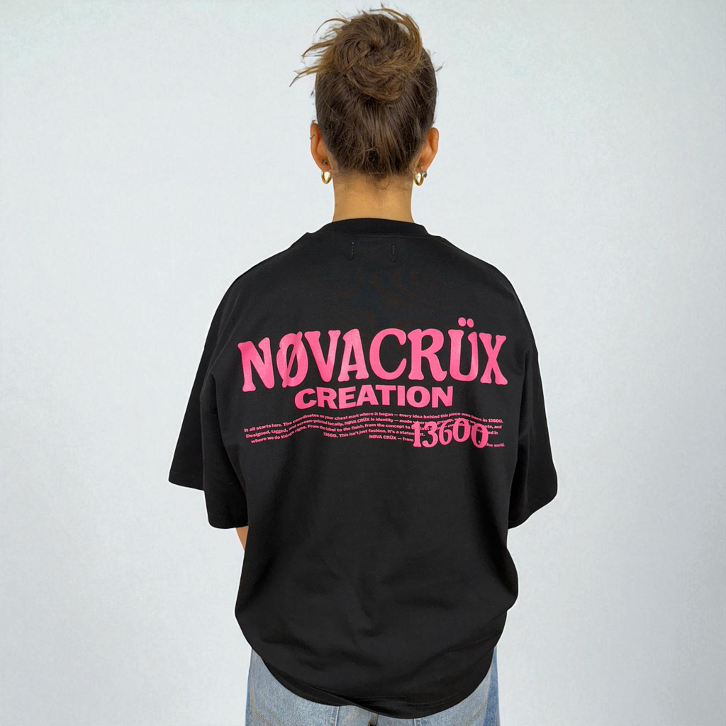 CAMISETA 13600 BLACK NØVA CRÜX