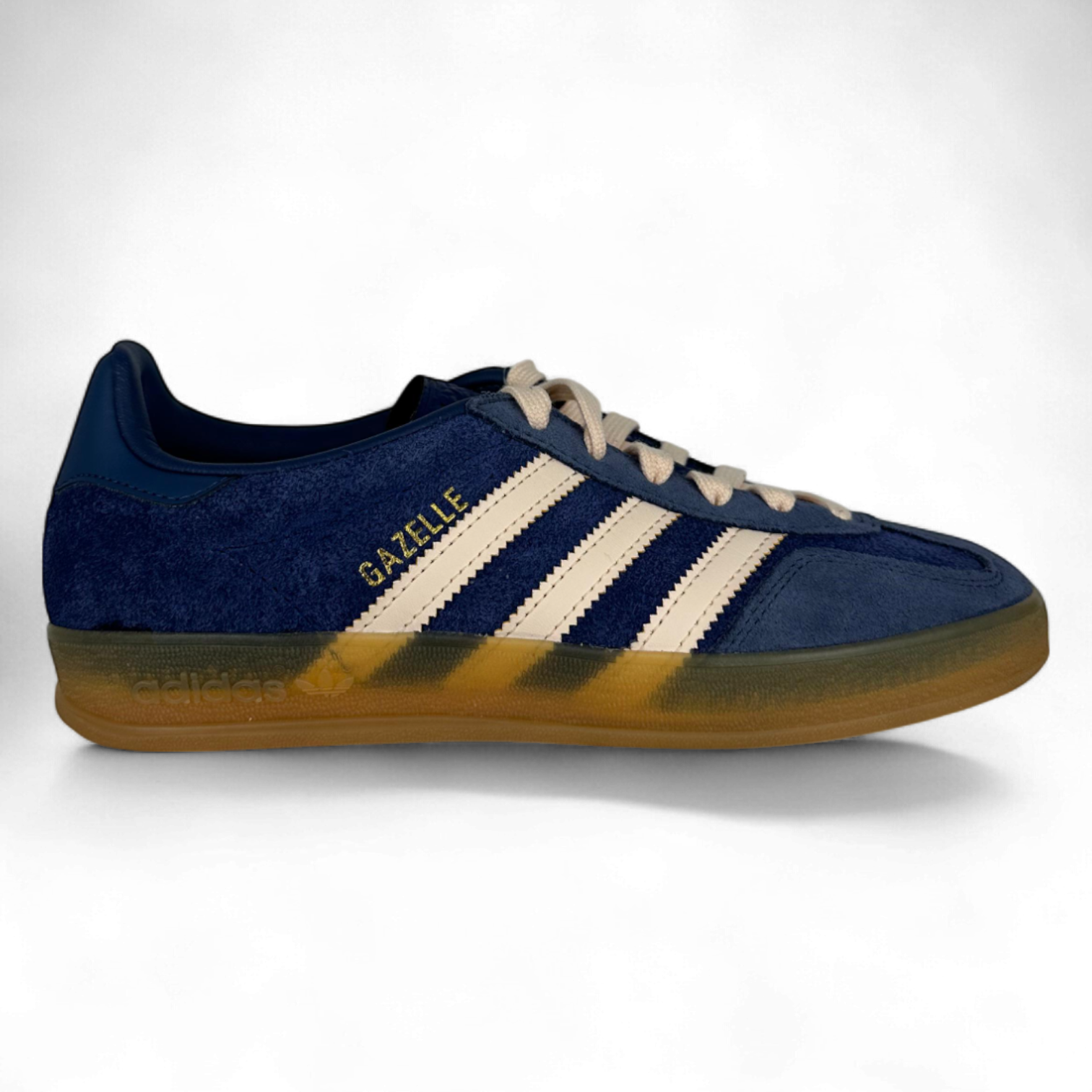 Adidas Gazelle Indoor Azul Oscuro Bliss Orange