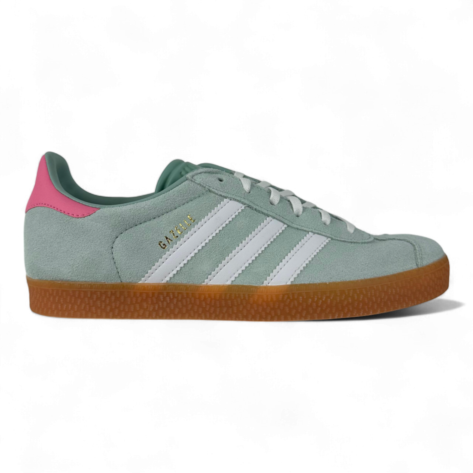 Adidas Gazelle Hazy Green Bliss Pink