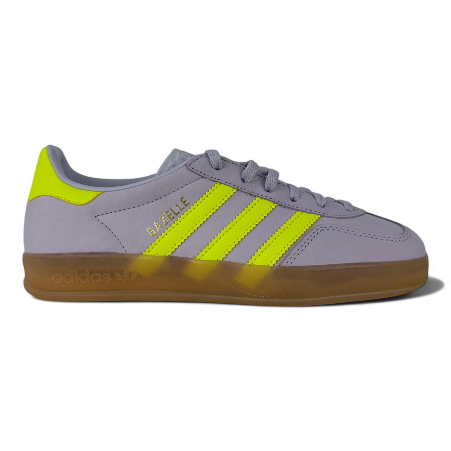 Adidas Gazelle Indoor Silver Dawn Solar Yellow