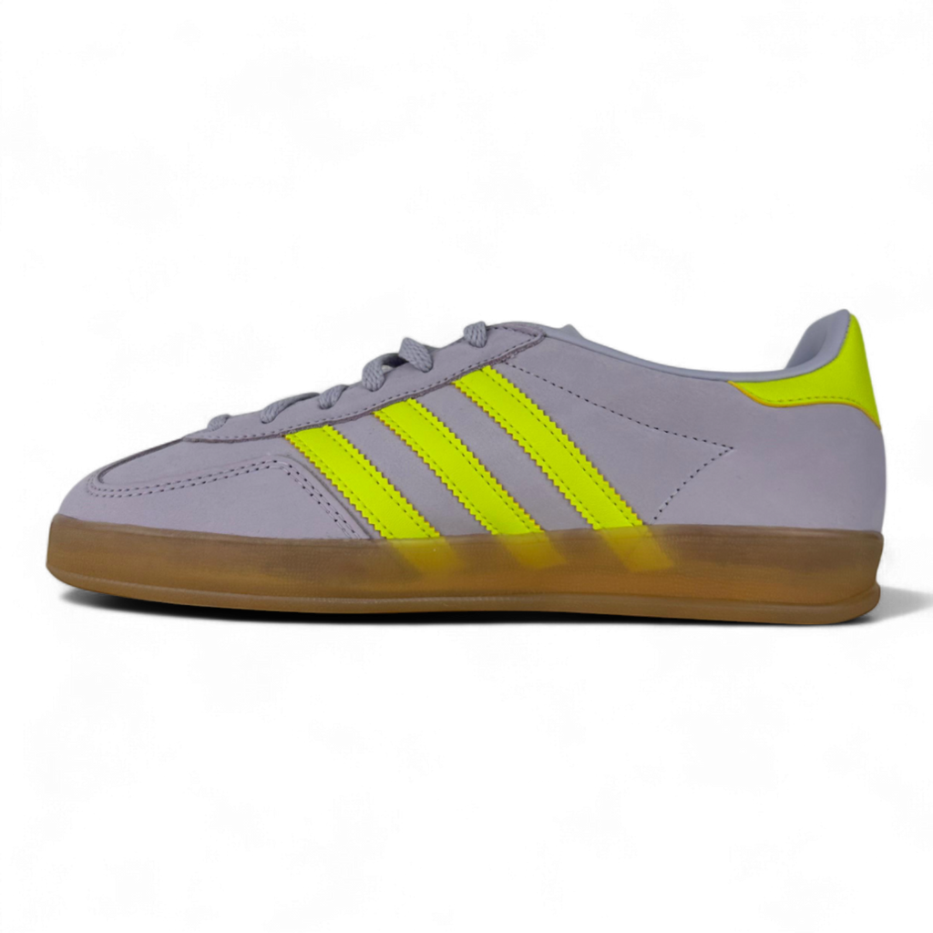 Adidas Gazelle Indoor Silver Dawn Solar Yellow