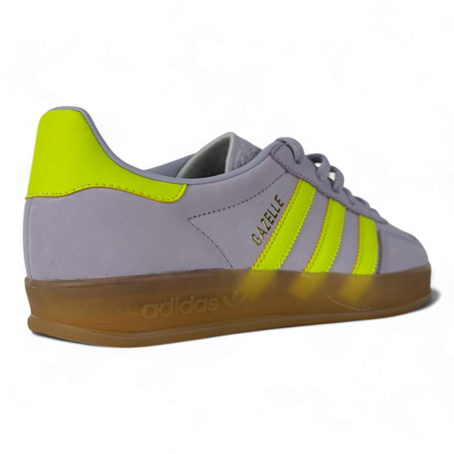 Adidas Gazelle Indoor Silver Dawn Solar Yellow