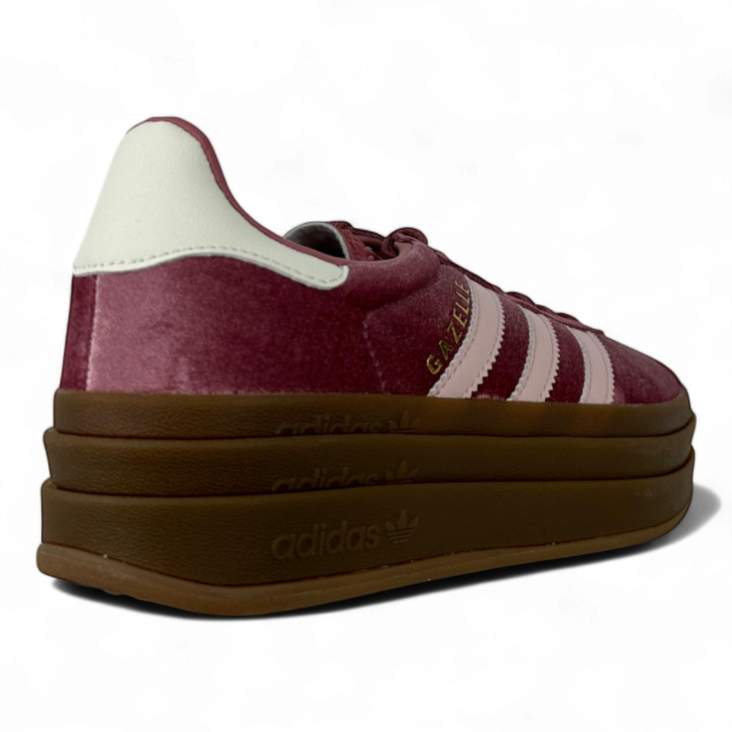 Adidas Gazelle Bold Sandy Pink Velvet