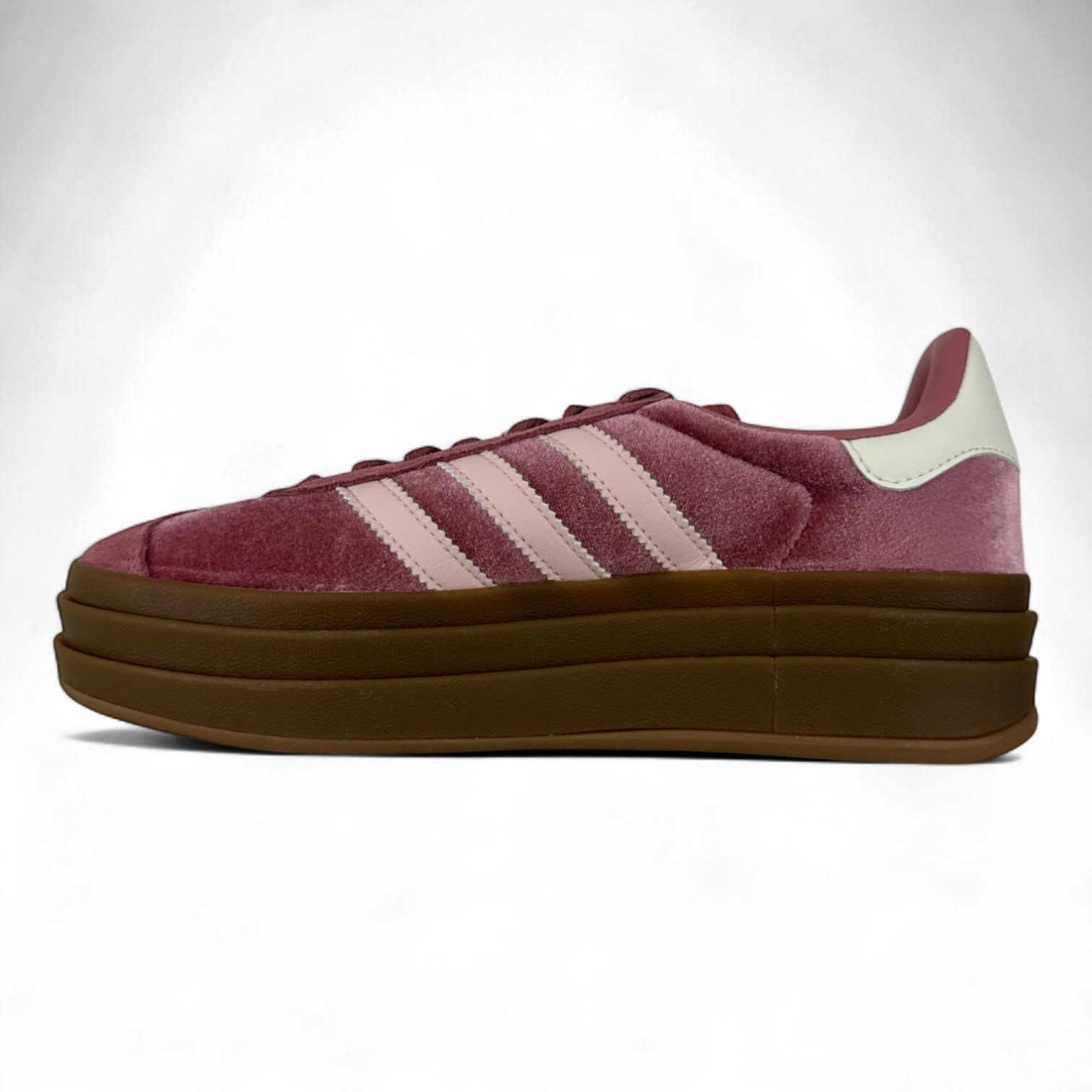 Adidas Gazelle Bold Sandy Pink Velvet