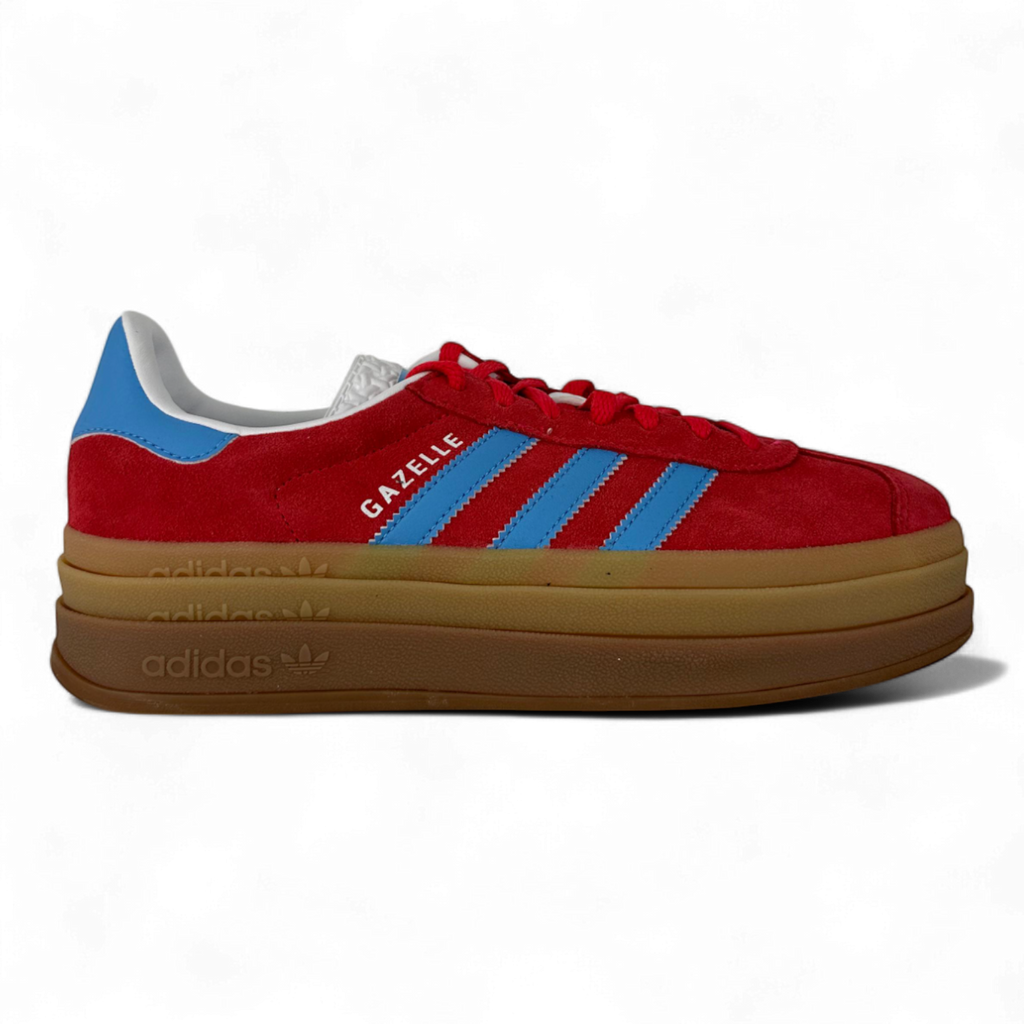 Adidas Gazelle Bold In Hot Pink And Electric Blue