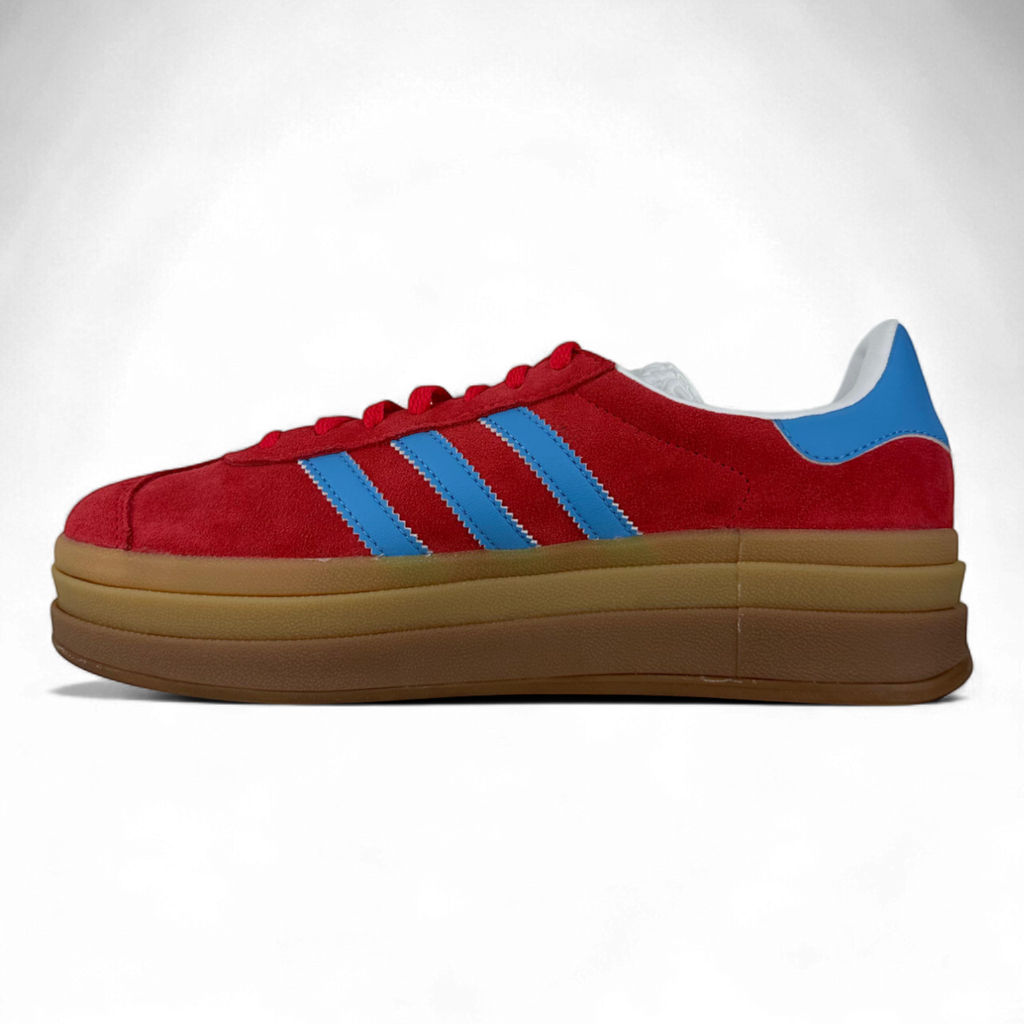 Adidas Gazelle Bold In Hot Pink And Electric Blue