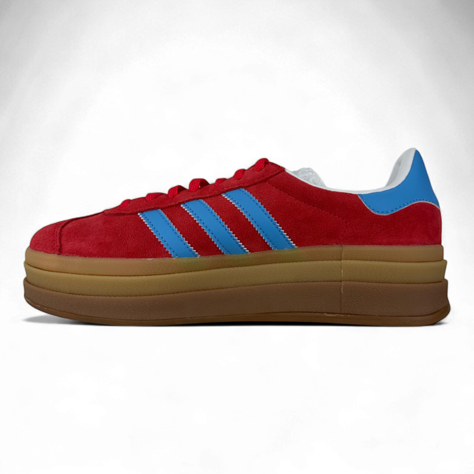 Adidas Gazelle Bold In Hot Pink And Electric Blue
