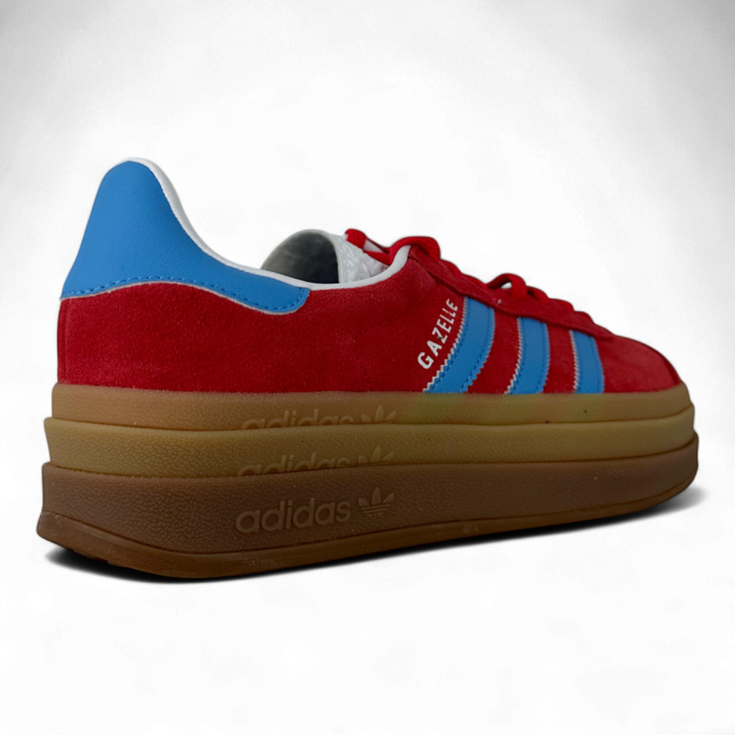 Adidas Gazelle Bold In Hot Pink And Electric Blue