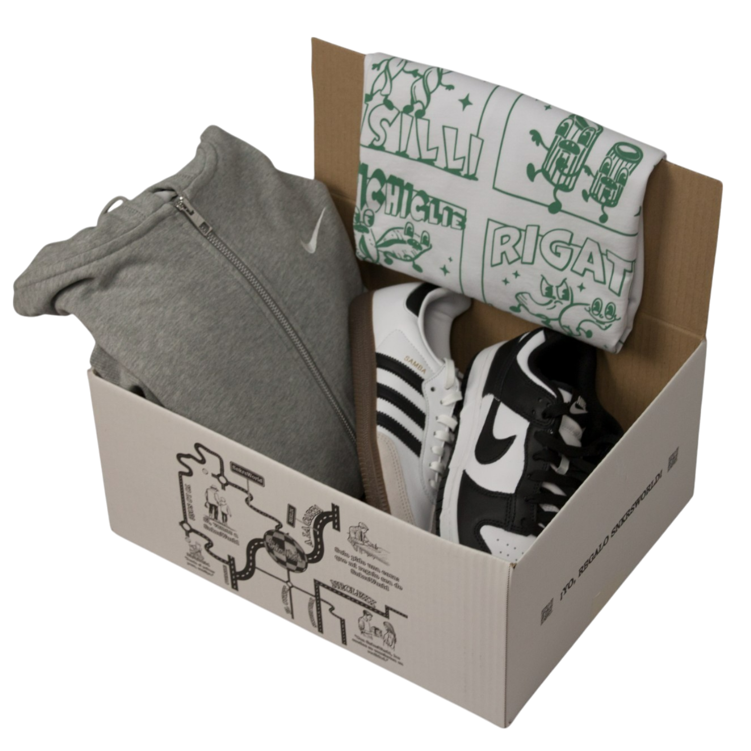 MYSTERY BOX ZAPATILLAS + ROPA PREMIUM
